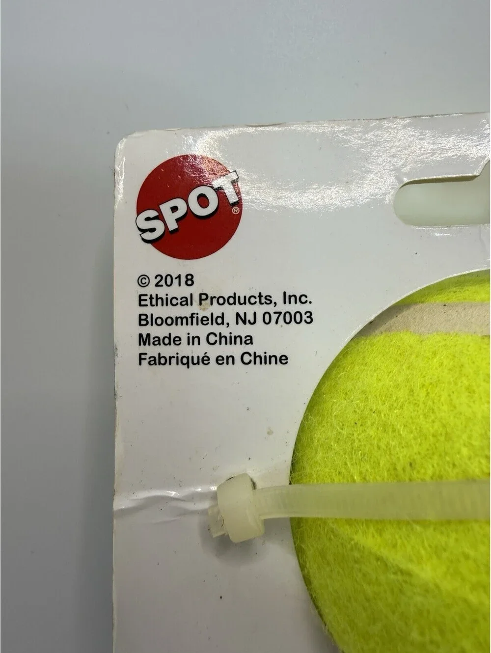 TUGGABALL DOUBLE TENNIS BALL ASSTD 9″ New